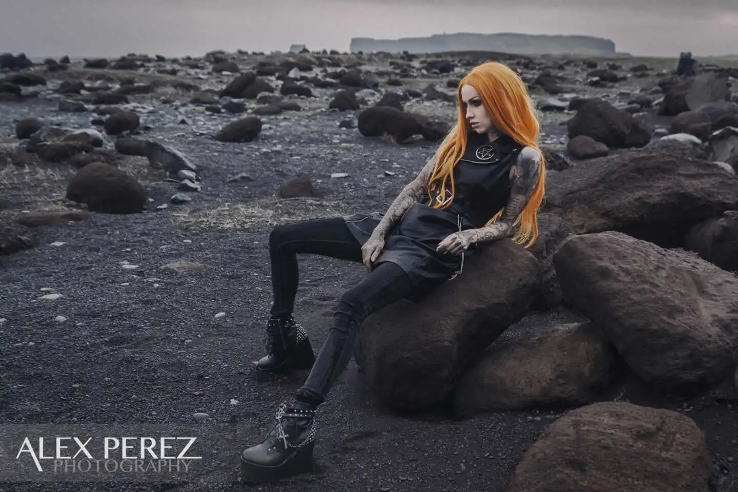 Shelly D’Inferno, Reynisfjara Black Sand Beach, June 2017